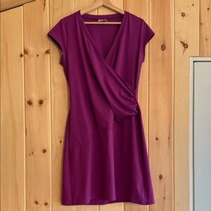 Athleta Vibrant Purple Mini Dress